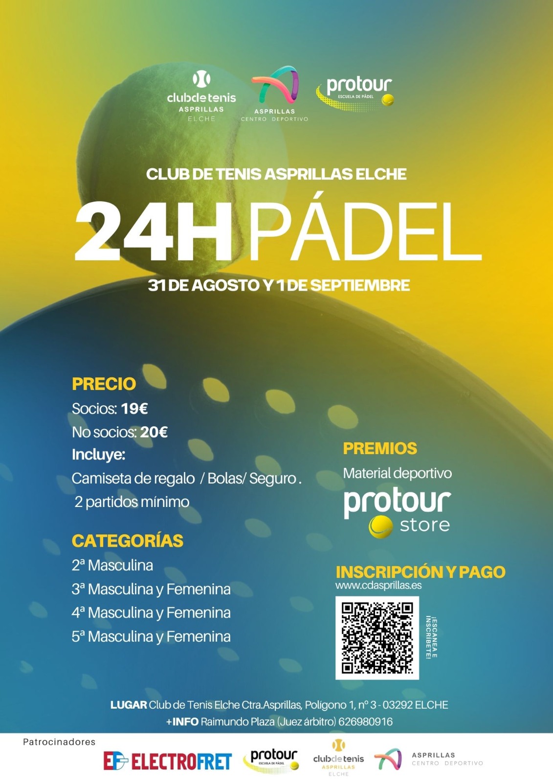 Torneo 24h pádel